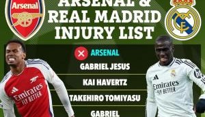 阿森纳皇马场上两队踢，场下伤停球员刚好再凑一队